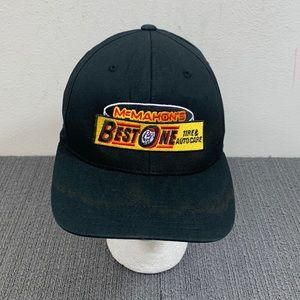 McMahon's Best One Tire & Autocare Flexfit Hat Mens Size S/M Black Fitted Cap